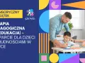 Terapia pedagogiczna w Sensorycznym Zakątku to wsparcie dla dzieci z trudnościami w nauce. Nauczyciel pomaga chłopcu w zadaniu.
