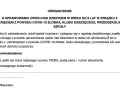 Oświadczenie o sprawowaniu opieki nad dzieckiem do 8 lat z powodu zamknięcia placówki. Wniosek o zasiłek opiekuńczy.