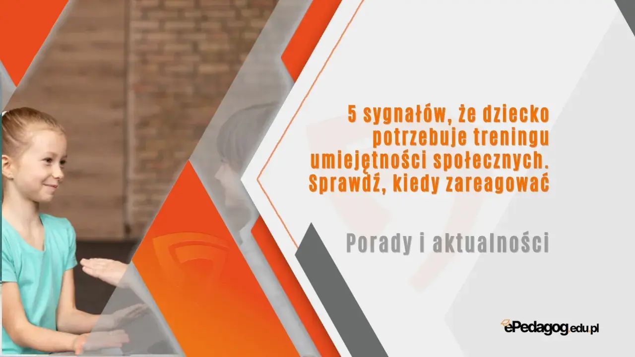 Dziewczynka ćwiczy gesty, jakby uczyła się komunikacji. Terapeuta pedagogiczny może pomóc rozpoznać sygnały potrzebujące treningu umiejętności społecznych.