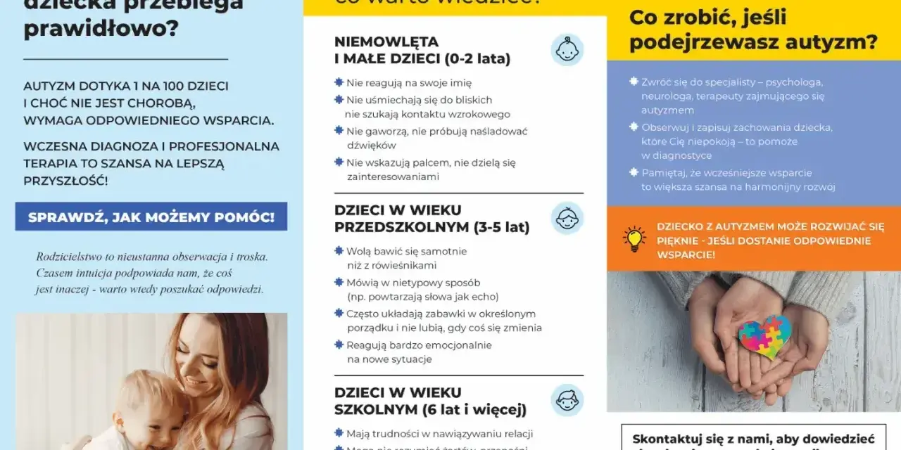 Pierwsze sygnały autyzmu u dzieci. Dowiedz się, co to autyzm i jak pomóc.