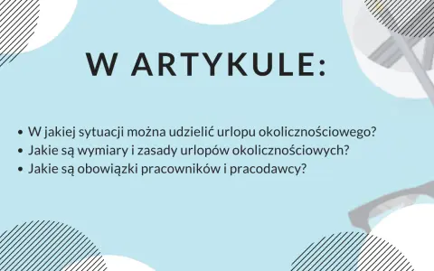 W artykule: urlop okolicznościowy urodzenie dziecka, jego wymiary, zasady i obowiązki.