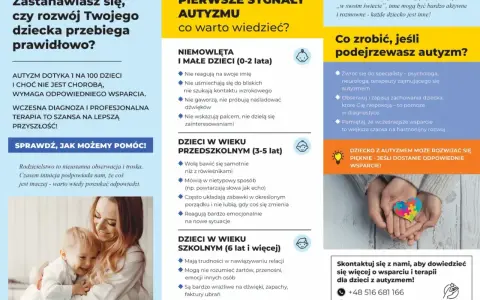 Pierwsze sygnały autyzmu u dzieci. Dowiedz się, co to autyzm i jak pomóc.