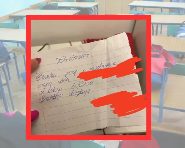 Zwolnienie z lekcji dla córki. Prośba o zwolnienie z lekcji WOS-u.