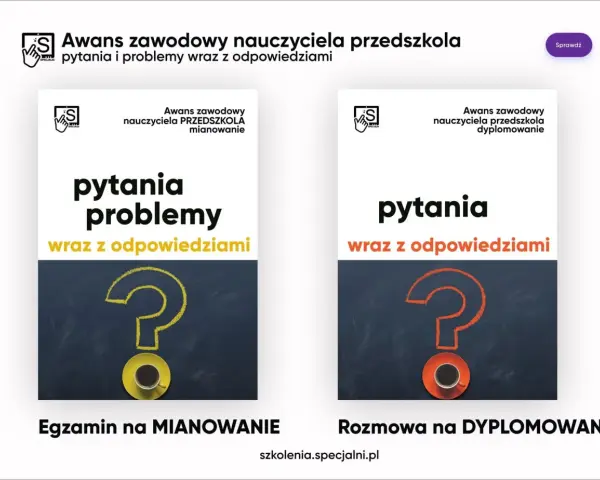 Dwa plakaty z pytajnikami narysowanymi kredą na tablicy i filiżankami kawy.