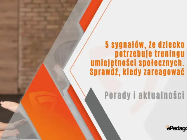 Dziewczynka ćwiczy gesty, jakby uczyła się komunikacji. Terapeuta pedagogiczny może pomóc rozpoznać sygnały potrzebujące treningu umiejętności społecznych.