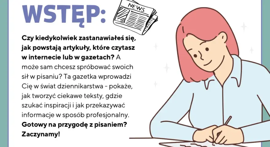 Jak napisać angażujący artykuł do gazetki szkolnej? Poradnik