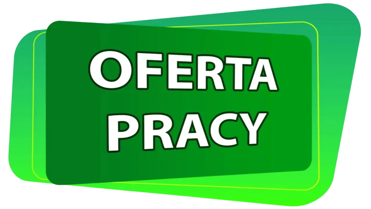 Zielony baner z napisem 