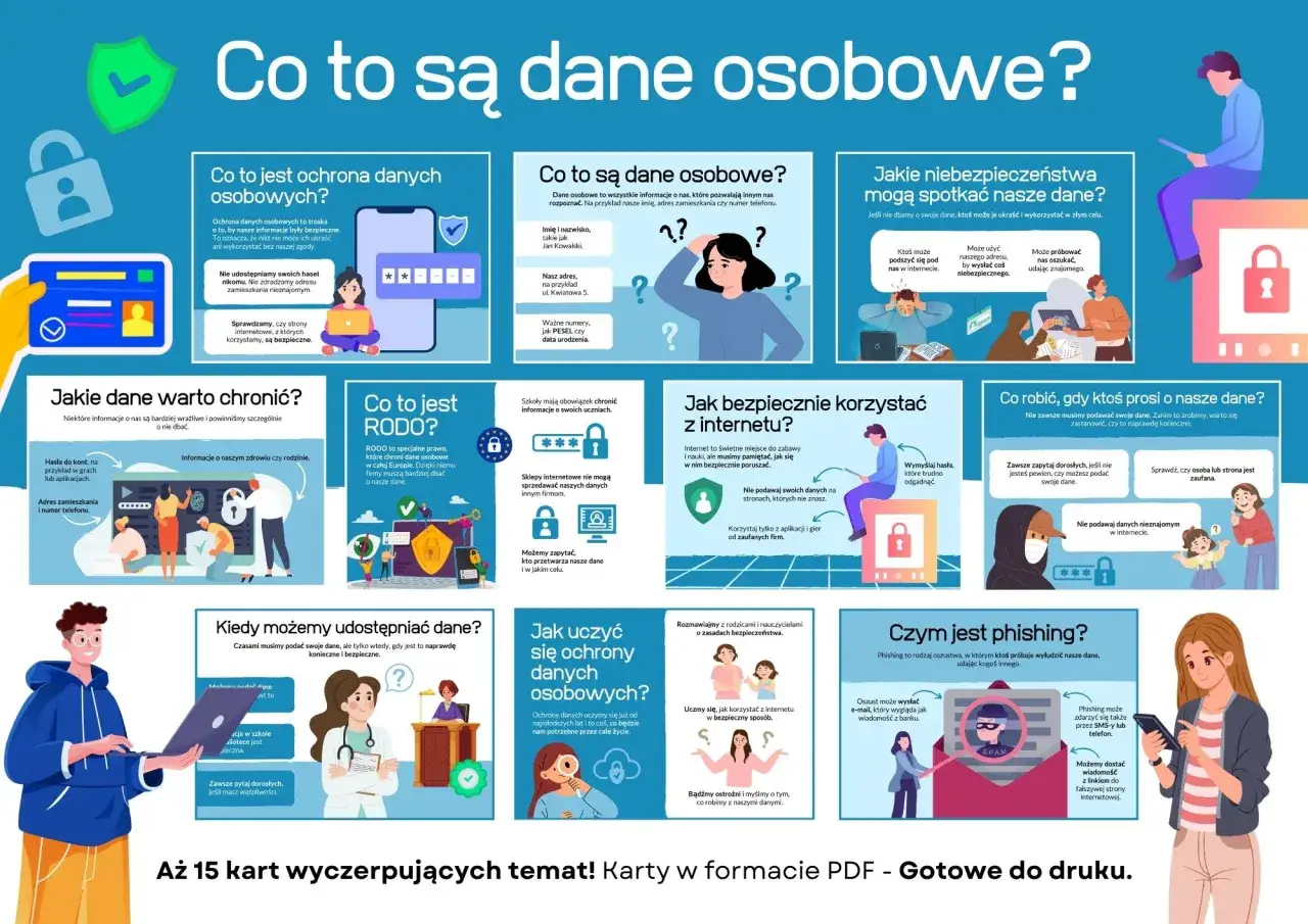 Inspektor danych osobowych czuwa nad bezpieczeństwem Twoich informacji. Dbaj o nie!