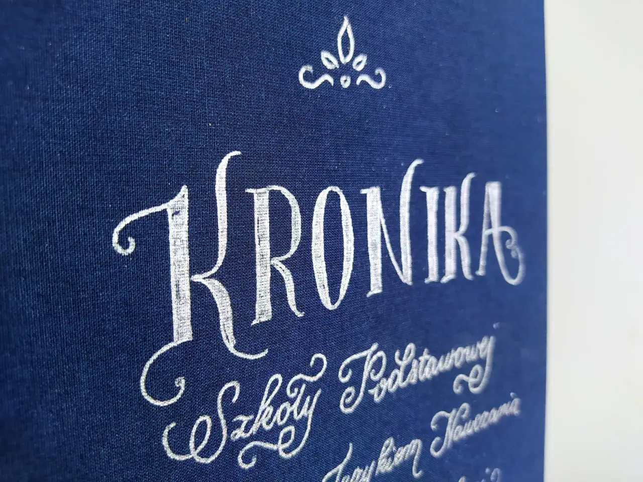 Przykłady stron kroniki szkolnej
